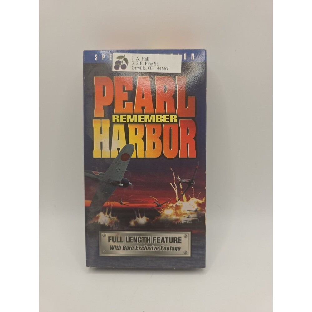 Remember Pearl Harbor Special Edition VHS (2001)